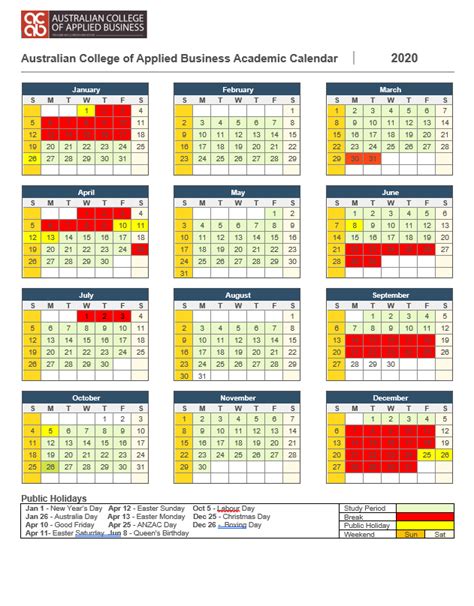 Melbourne Uni Academic Calendar