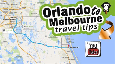 Orlando, FL is 53 miles from Melbourne; New York City, NY - John F. Kennedy International Airport is the most popular connection for one stop flights between Orlando, FL and Melbourne; Show more. Arrival information. Melbourne Intl Airport is the closest major airport to Melbourne..