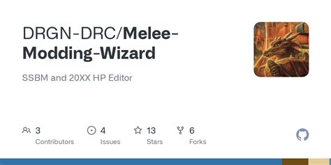 Melee modding wizard.  Melee for research and modding purposes. 0 A C library for m...