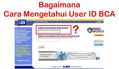 Melihat user id bca lewat hp. Farrer dr prediksi bocoran.