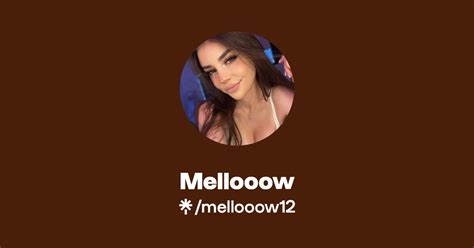 Mellooww Onlyfans Leak