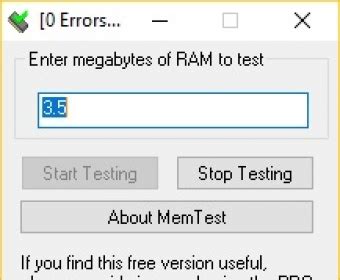 MemTest 7.0 Download TechSpot