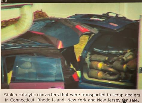 Member of Massachusetts catalytic converter theft ring pleads guilty
