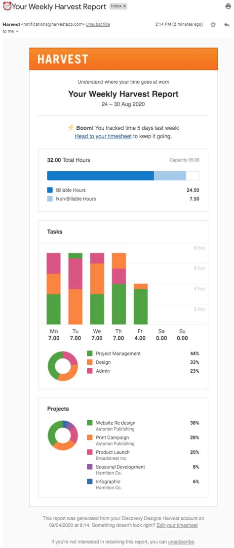 Members: Accessing your company’s Harvest account