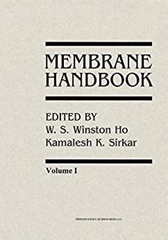 Membrane handbook by w s winston ho. - Pour une sagesse tragique et son au-dela..