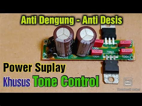 Membuat Power Suplay Tone Control: Cara Memisahkan Output Subwoofer Pada Stereo Tone Control 2.0 image 1
