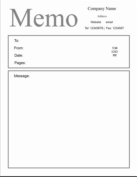 Memo Template Google Docs Addictionary