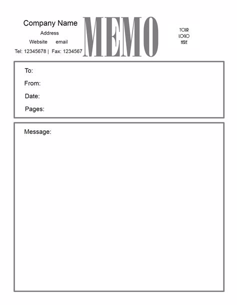 Memo format template. Things To Know About Memo format template. 