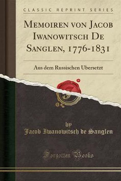 Memoiren von jacob iwanowitsch de sanglen, 1776 1831. - Mercedes benz 300 w186 1952 1957 service and repair manual.
