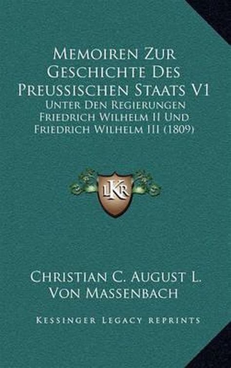 Memoiren zur geschichte des preussischen staats unter den regierungen friedrich wilhelm ii. - 2001 chevrolet impala service repair manual software.