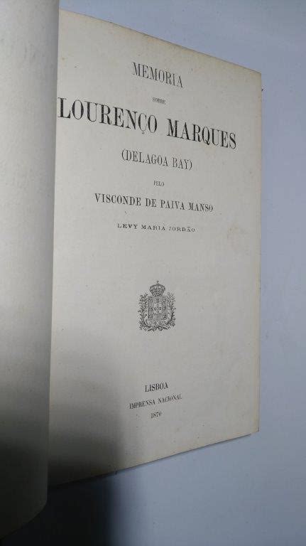 Memoria sobre lourenço marques (delagoa bay). - Handbook of informatics for nurses and health care professionals 2nd edition.