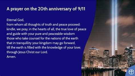 Memorial 9/11 Prayers – A Resource List for 2024