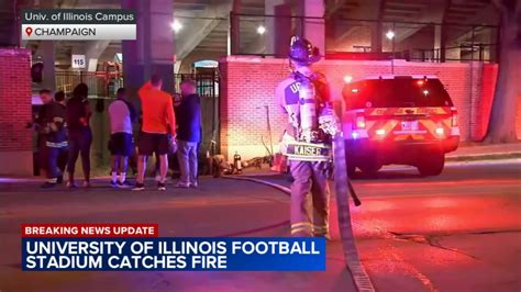 Memorial Stadium cleared to host Illinois-Nebraska after fire