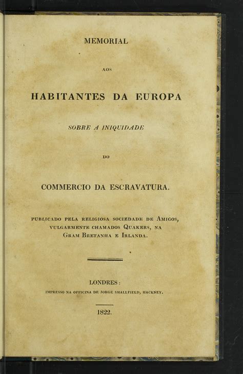 Memorial aos habitantes da europa sobre a iniquidade do commercio da escravatura. - Guide to expert systems by donald waterman.
