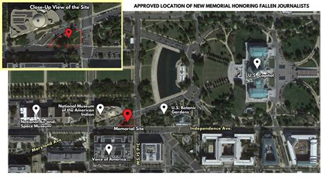 Memorial for fallen journalists will be built on the National Mall