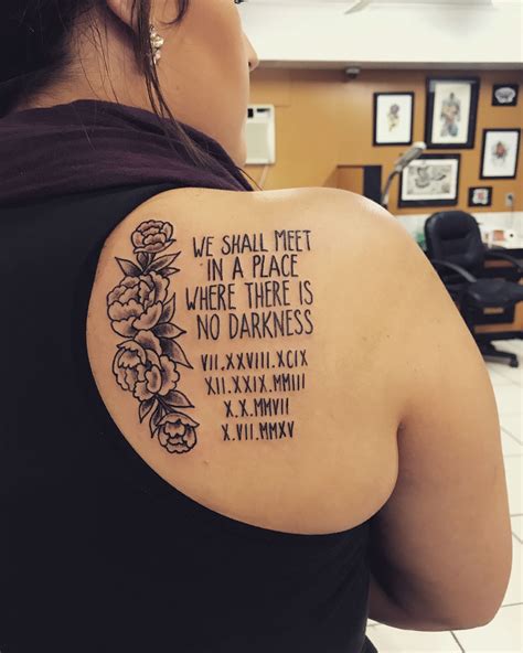 When choosing tattoo ideas for memorials, consider the special bond