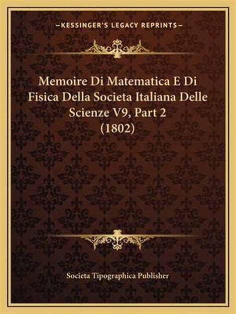 Memorie di matematica e di fisica della societ`a italiana delle scienze. - Readers digest complete guide to needlework.