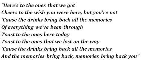 Memories lyrics. Things To Know About Memories lyrics. 