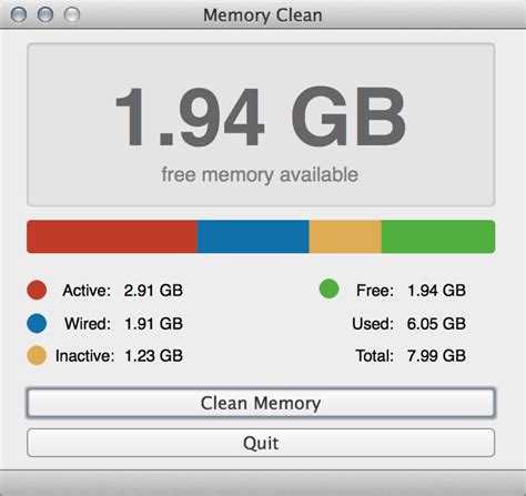 Memory Clean for Mac - Download