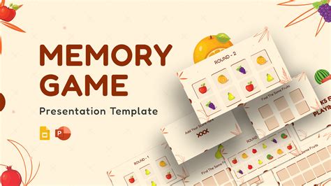 Memory Game Template Powerpoint