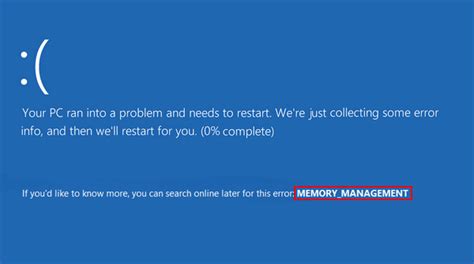 Memory Management Error What It Is and How to Fix It
