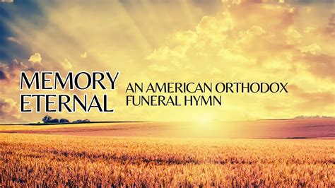 Memory eternal prayer. .  ...