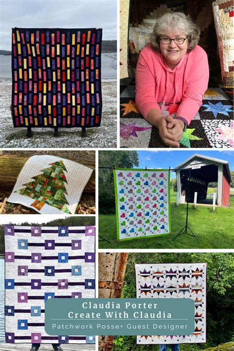 Memory freeze quilt templates.  Designer: Claudia Porter of Create with Claudia.  Free ...