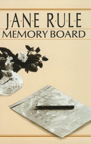 Read Memory Board By Jane Rule