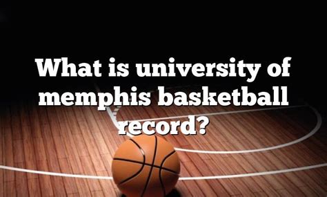 Memphis record basketball. Things To Know About Memphis record basketball. 