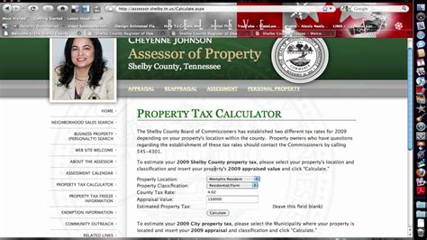 The Tax office bills and collects realty and personal property taxes as mandated by the Shelby County Assessor's Office and the Tennessee Office of State Assessed Properties. La'Keith T. Miller Treasurer (901) 522-1111. LEARN MORE. 