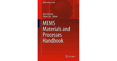 Mems materials and processes handbook mems materials and processes handbook. - Manuale delle parti del frigorifero samsung.