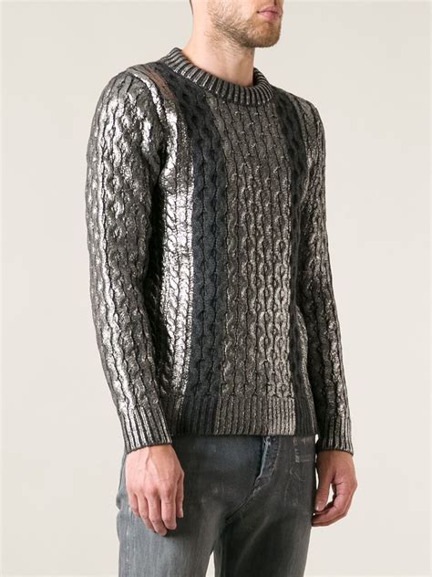 Men's Designer Sweaters & Knit Cardigans VERSACE.