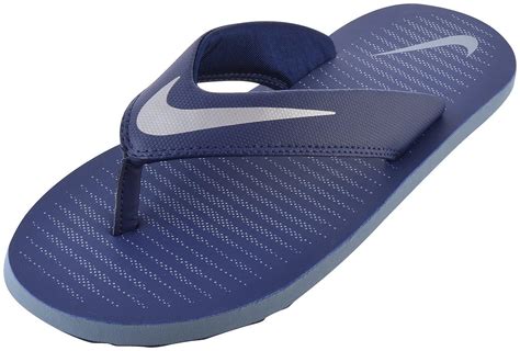 Shop Nike Solay Thong flip-flops. Women. Women Women Men Men Kids Kids. ... Nike's Solay Thong is a modern design flip-flop. This sandal comes with white colour and features a lightweight midsole that helps the foot grip the foam, while the grooved lines provide superior traction on wet surfaces.. Men's nike thong flip flops