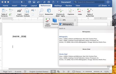 Menú Referencias de Word PDF Bibliografía Microsoft Word