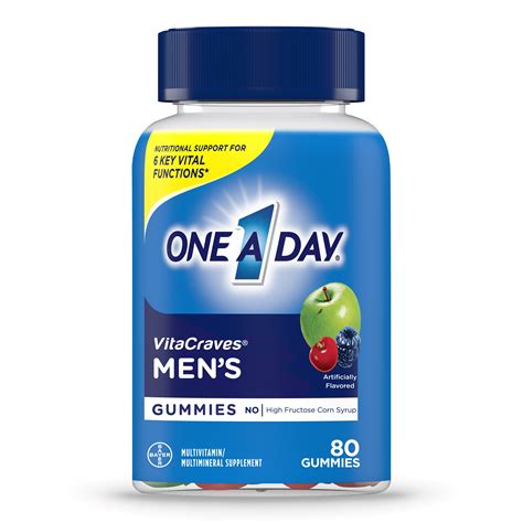 Men’s Multivitamin Gummies 14 Essential Nutrients for Overall