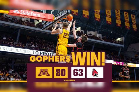 Men’s basketball: Gophers get comfortable 80-63 win over Ball State
