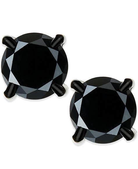 Men Black Diamond Earrings: Shop Black Diamond …