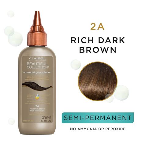 Men Dark Brown Semi-Permanent Hair Dye Hair Color Products