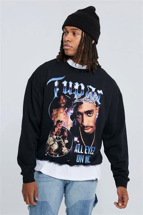 Men Dirty Laundry Classic Oversized Sweatshirt - Vintage Black