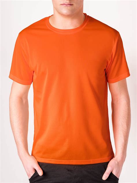 Men Orange Tshirts - Buy Men Orange Tshirts online in India