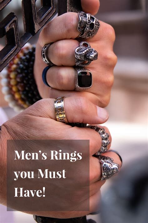 Men fashion rings. I admit I was thinking about the Oura Ring incorrectly. I was thinking of the device as an alternative to my Apple Watch. I suppose this is true, in the vaguest sense — likely for ... 