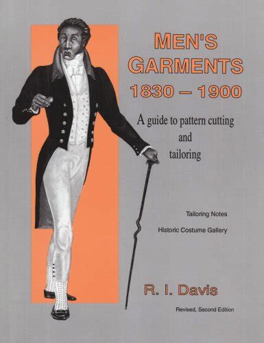 Men s garments 1830 1900 guide to pattern cutting and tailoring by r i davis. - Onkyo dv sp800 dvd player owners manual.