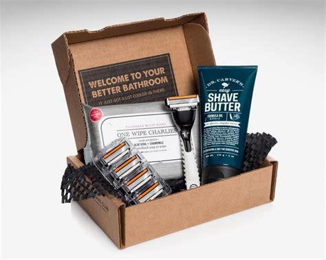 Men subscription box. Starting from $13.75 per month. For the serious sock guy, this subscription box will send him a brand new pair of stylish dress socks every month, each made with their signature 200 Needle Count ... 