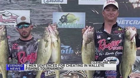 Men who cheated in Lake Erie walleye tournament learn their sentences