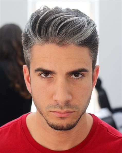 Men with grey hair dye. Just for Men “Touch of Gray” hair dye. Just for Men’s “Touch of Gray” dye comes in numerous colours and a nifty comb applicator to help target your roots. Again, pick a slightly lighter ... 