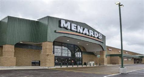 Menards 72nd and l. This Tremont® storage building is made of durable, double-wall construction with metal trusses and ridge beams to provide better roof support. It has a steep roof pitch for easy snow removal and rain run-off. It comes with robust double doors that have windows and lockable metal handles and hinges for additional security. It has a sturdy, reinforced resin floor and functional vent for ... 