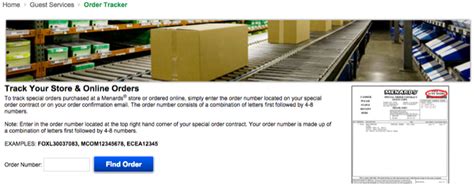 Menards Delivery Status Online Tracking - Menards order tracking