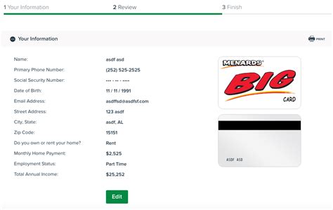 Menards big card application. Things To Know About Menards big card application. 