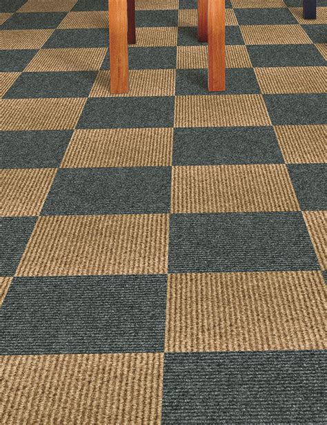 U-Tile&trade; modular carpet tiles are manufactured with a high-