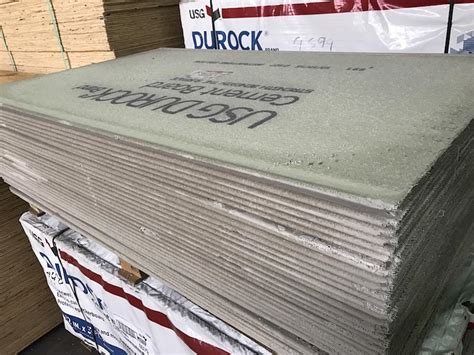 Menards concrete board. Durock® cement board is a strong, water-durable tile base for walls, floors, countertops, tub, and shower areas. The high flexural strength of Durock® resists bending to prevent finish cracking, making it the perfect choice. Durock® is designed for direct application of porcelain tile, ceramic tile, stone, and thin brick used for exterior applications. 